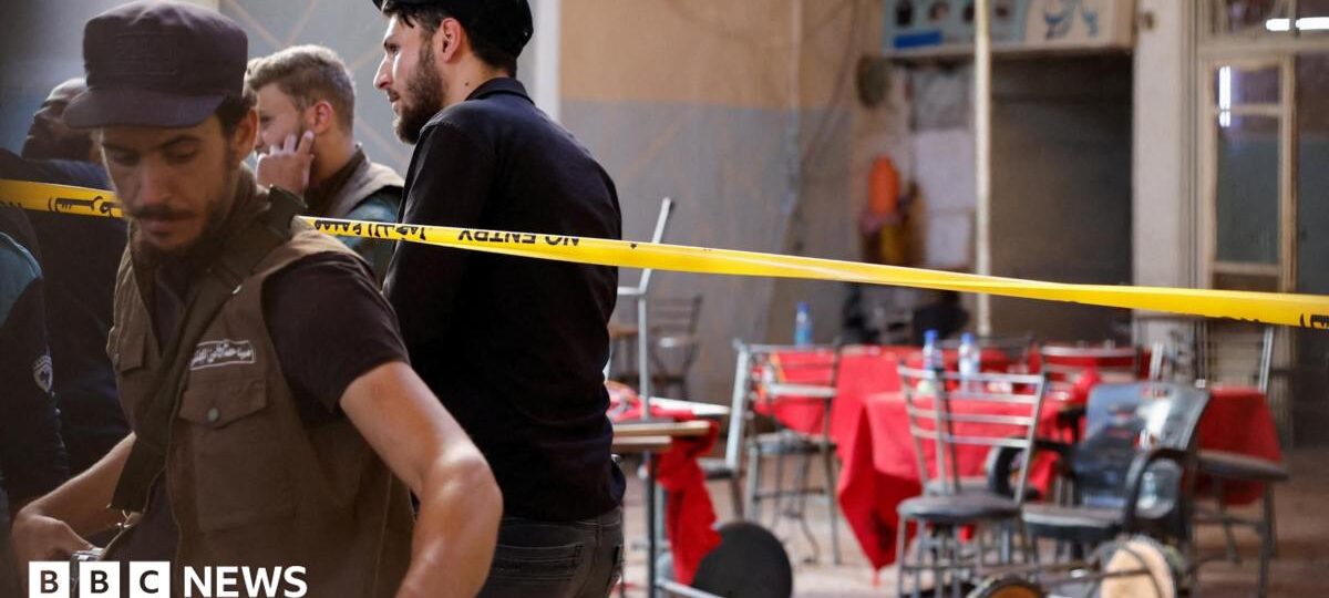 Bomb blast at Damascus cafe kills six, Syrian state media say