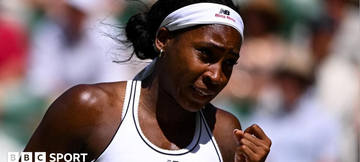 'Am I a veteran now?' - Gauff through to first Wimbledon semi-final
