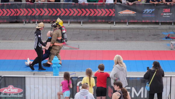 ‘It’s brutal.’ Competitors gather in Akron for Firefighters Challenge