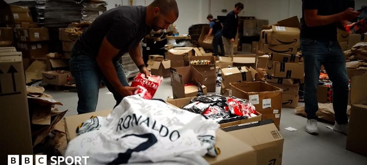 Fake kits worth £18m seized by police during World Cup over safety concerns