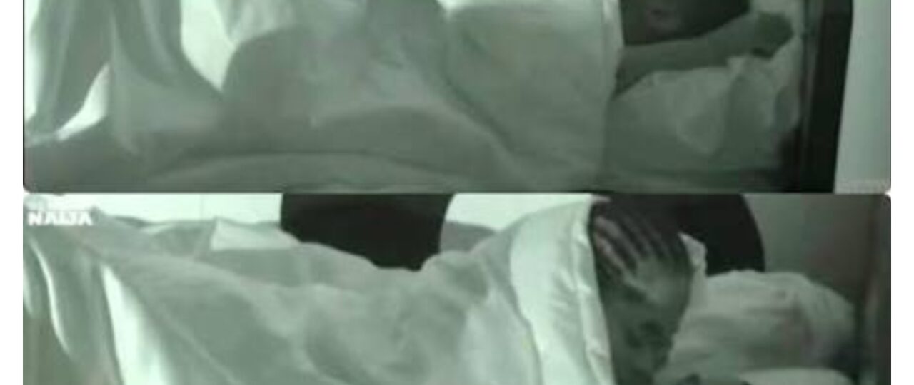 BBNaija: Housemates Goddessa, Araga spark reactions after first on-screen kiss