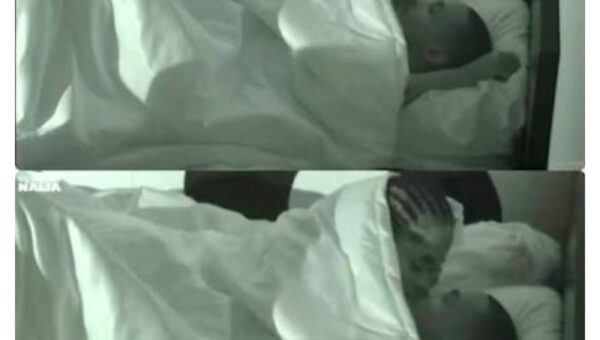BBNaija: Housemates Goddessa, Araga spark reactions after first on-screen kiss