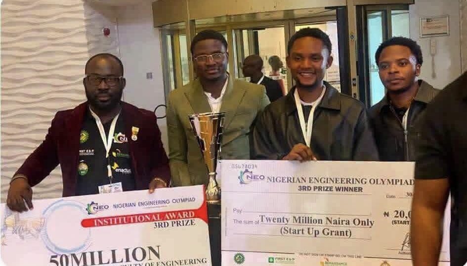 University of Jos Students Win 70m Grant for AI-Powered Farm Robot