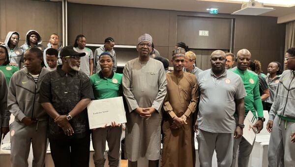 Super Falcons receive rewards for historic WAFCON 2024 Triumph