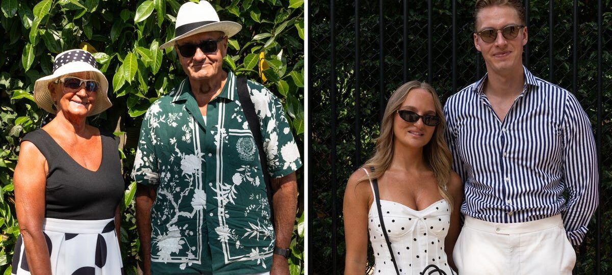 I spent the day at Wimbledon and saw these 3 looks everywhere
