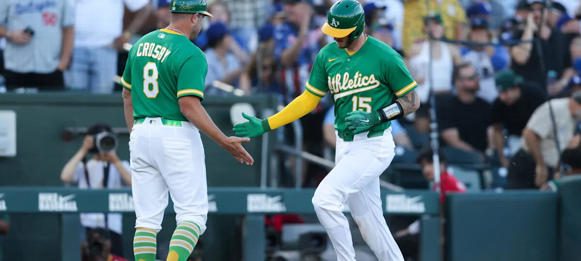 A’s Take Series Finale, Beat Dodgers 7-1
