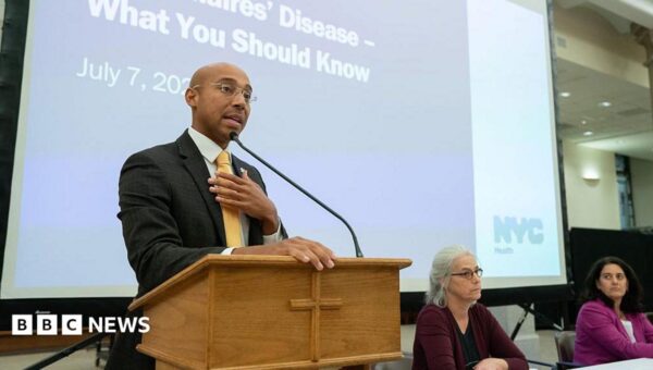 Legionnaires’ outbreak hits New York as officials rush to test water towers