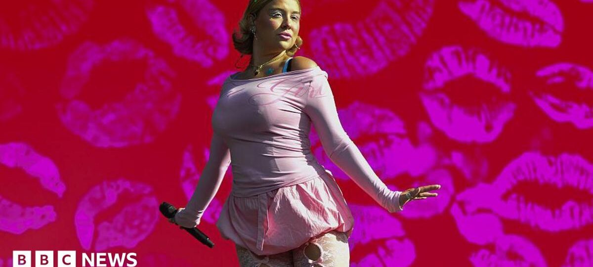 Parents criticise 'inappropriate' Caity Baser set at youth music festival