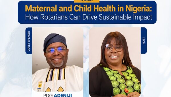 Highlights from The Rotary E-Club Golden Impact of Omole special fellowship