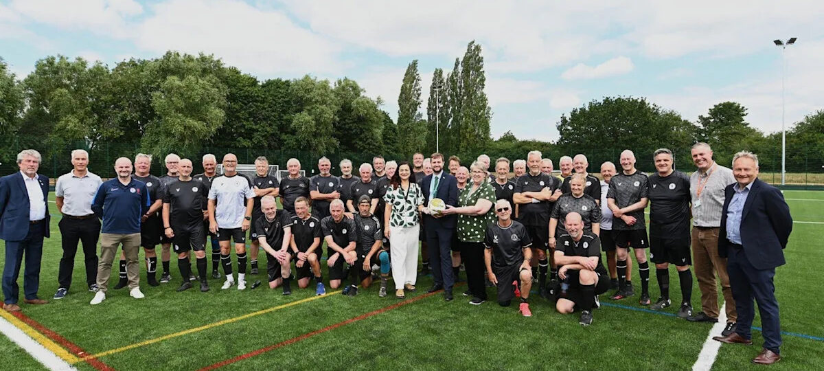 Leisure centre gets £2m football pitch