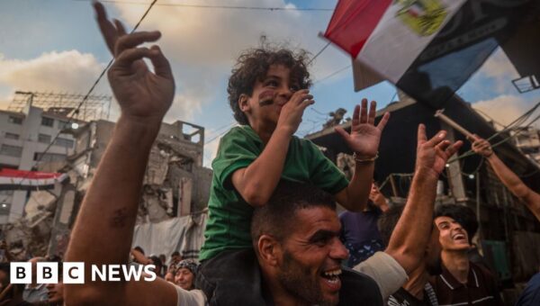 Watch: Gaza football fans watch World Cup from rubble