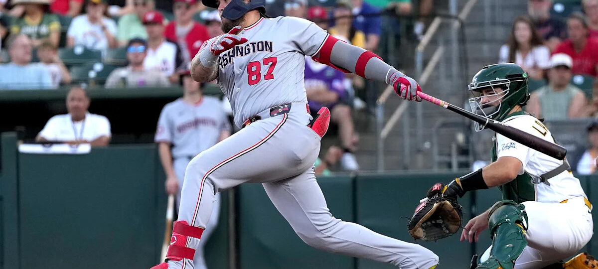 The Washington Nationals put an historic beatdown on the A’s last night