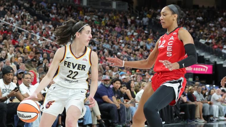 Where to watch Aces vs. Fever today: Channel, time, TV schedule, live stream for Sunday WNBA game