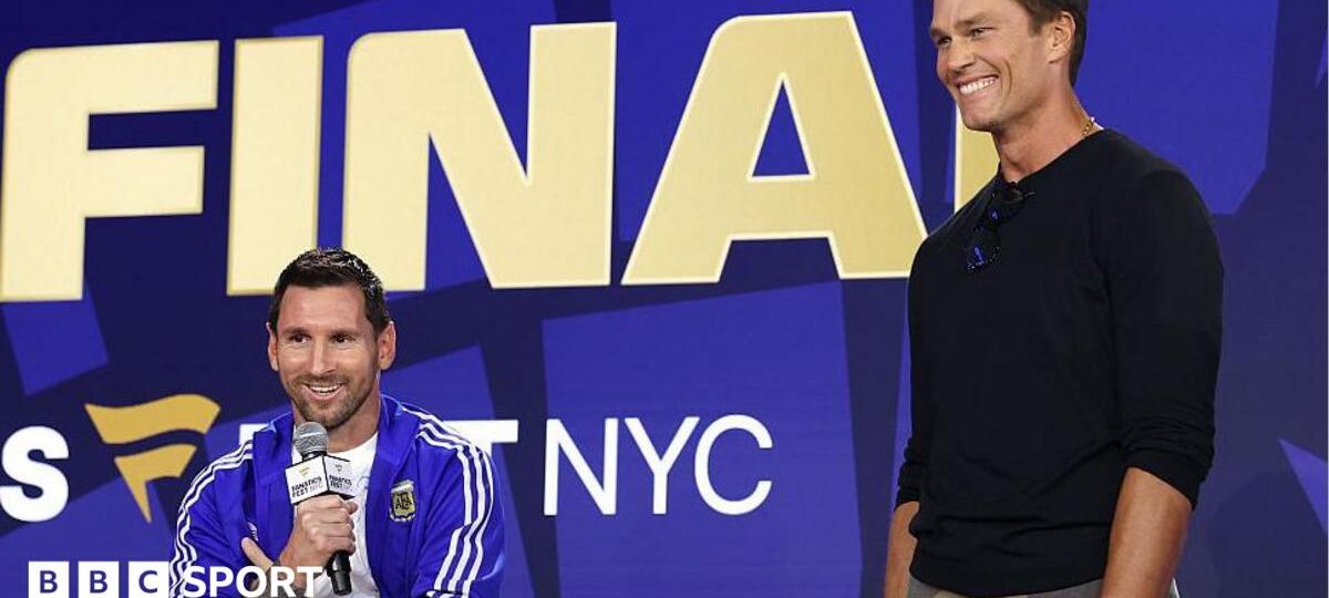 Messi and Brady in disbelief over 'prophetic' Lamine Yamal photo