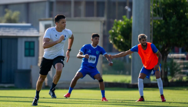 Referees on the pitch