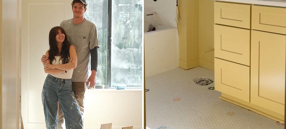 A couple built their home themselves to save money. Their mortgage is less than $900 a month.