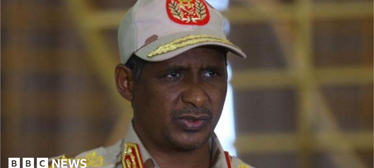 Sudan's paramilitary RSF chief sentenced to death over war crimes