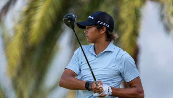 Charlie Woods gets off to rough start in first round of the Junior PGA