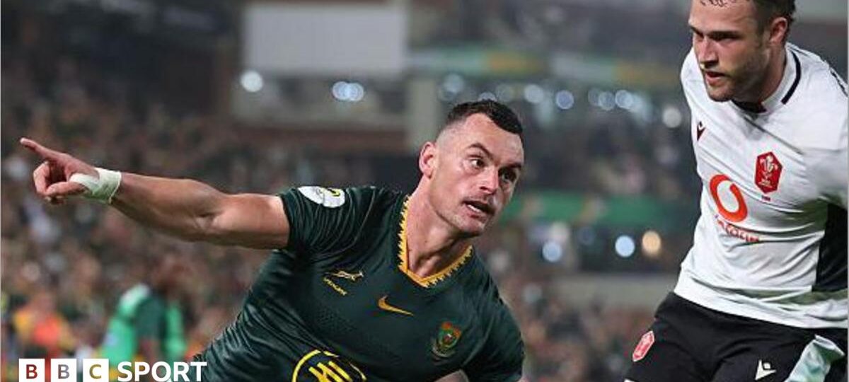 South Africa ease to seven-try win over pointless Wales