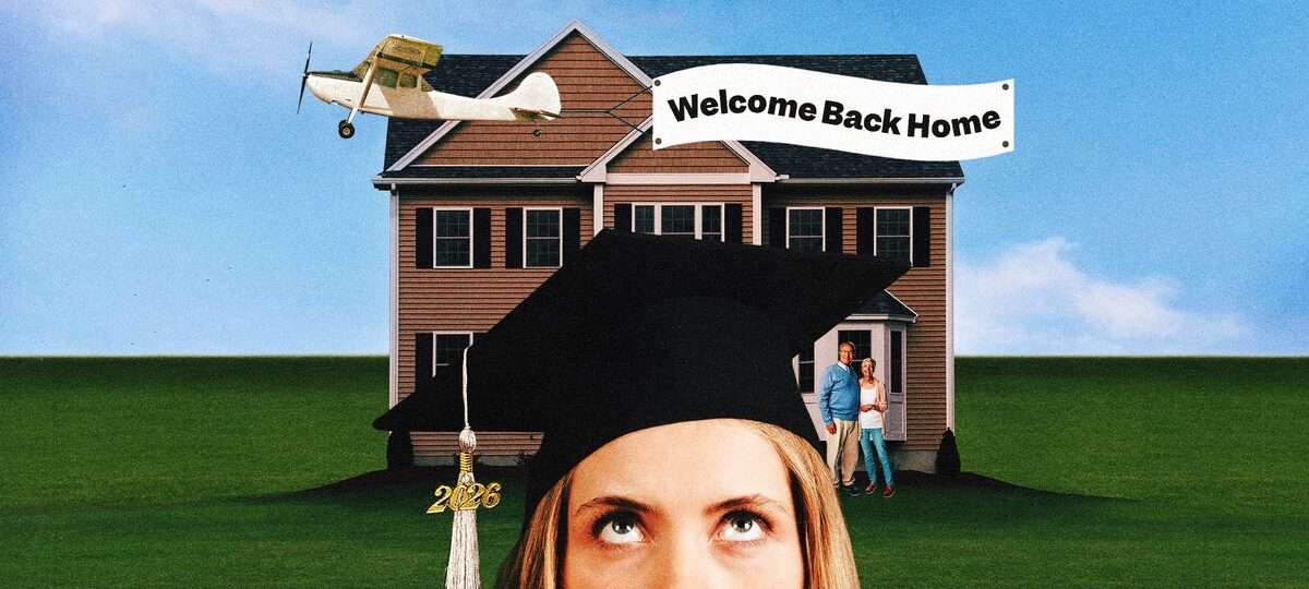 The number of young Americans living with their parents is at a record high