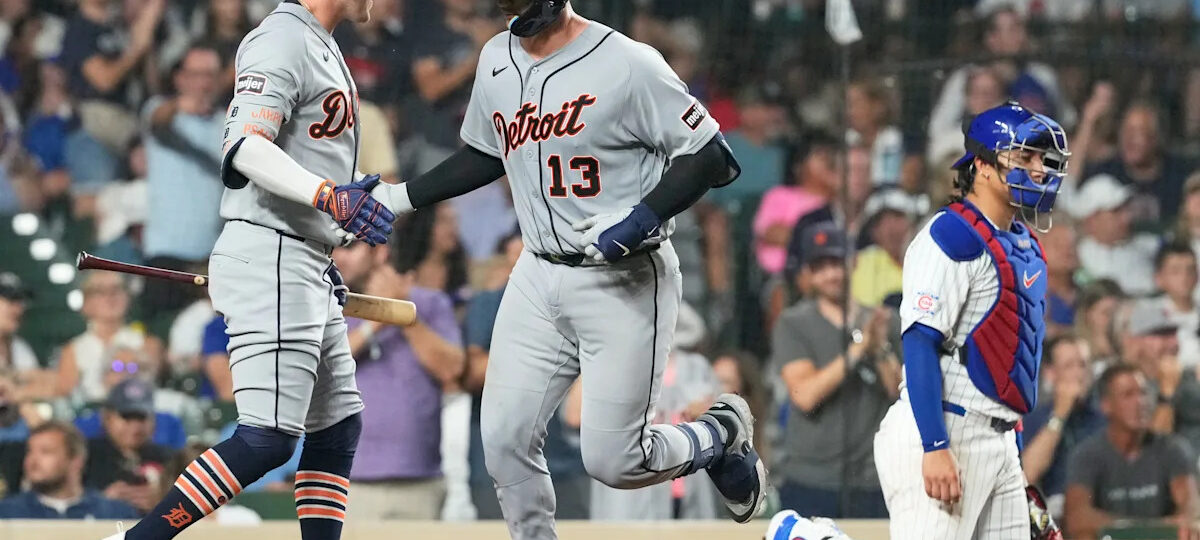 Torkelson and Dingler help the Tigers beat the Cubs 8-6 in 10 innings