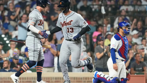 Torkelson and Dingler help the Tigers beat the Cubs 8-6 in 10 innings