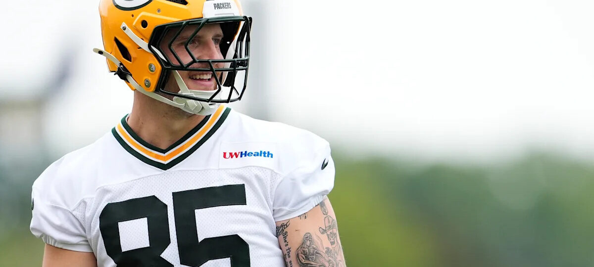 Packers' Tucker Kraft says doctor told him his knee 'looks spectacular' as TE activated off PUP amid ACL recovery