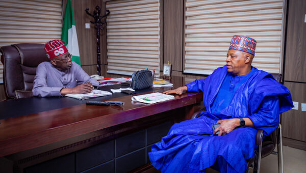 Tinubu presents Shettima certificate as APC Vice-Presidential candidate for 2027