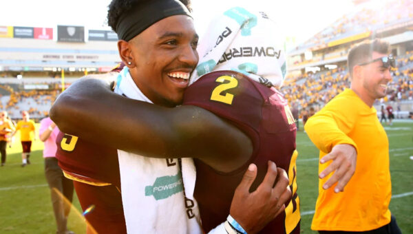 49ers fan heckles Jayden Daniels over Brandon Aiyuk