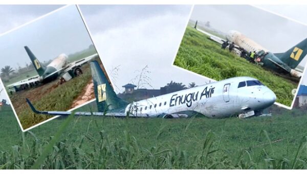 Enugu Air Aircraft Skids Off Runway At Benin Airport