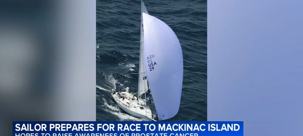 Sailor hopes to raise prostate cancer awareness through 2026 Race to Mackinac