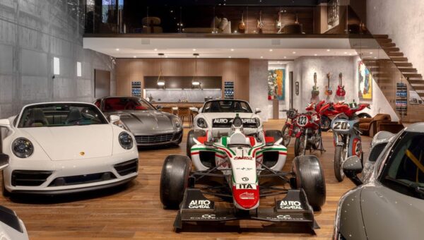 Wealthy collectors are buying condos just for their cars