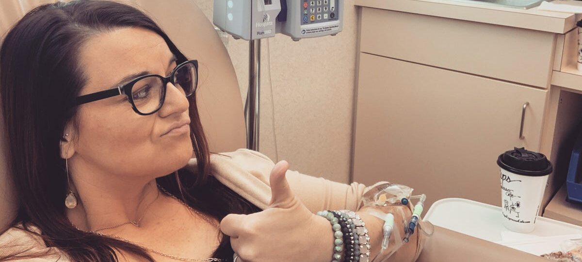 A 33-year-old nurse thought her bleeding was caused by hemorrhoids. She was diagnosed with stage 3 colon cancer.