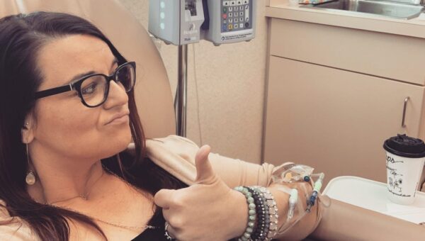 A 33-year-old nurse thought her bleeding was caused by hemorrhoids. She was diagnosed with stage 3 colon cancer.