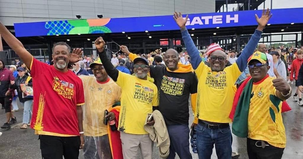 The friends who drove from Ghana to the World Cup