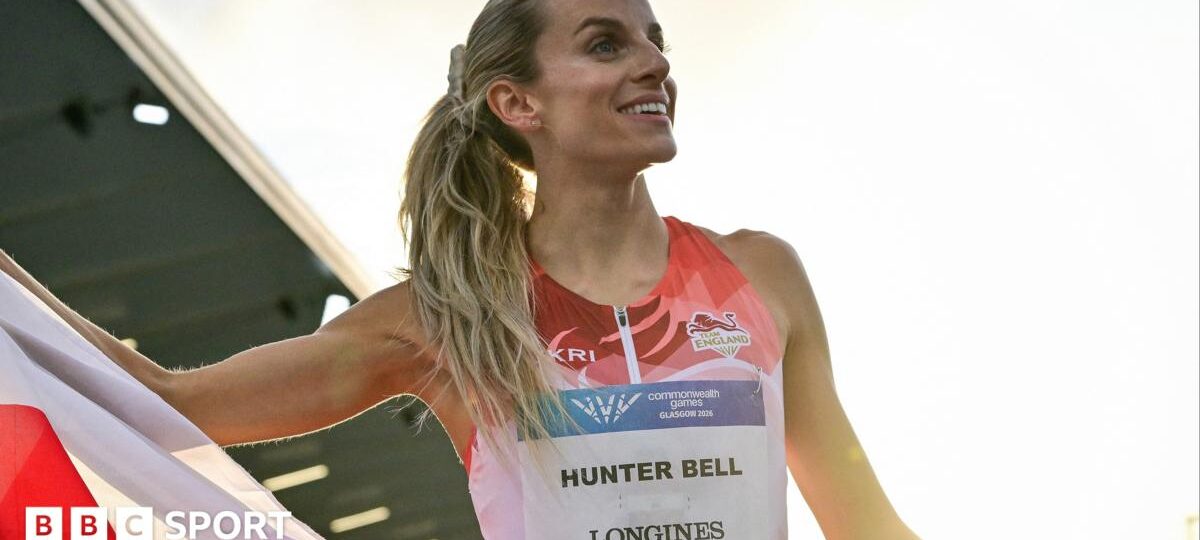 Hunter Bell eyes ambitious sweep after 800m gold in Glasgow