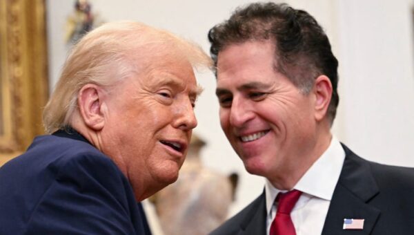 Trump hyped up Michael Dell again after his mega Trump account donation