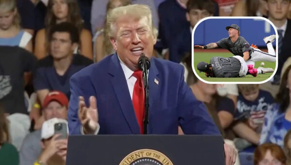 Donald Trump roasts New York Mets at rally