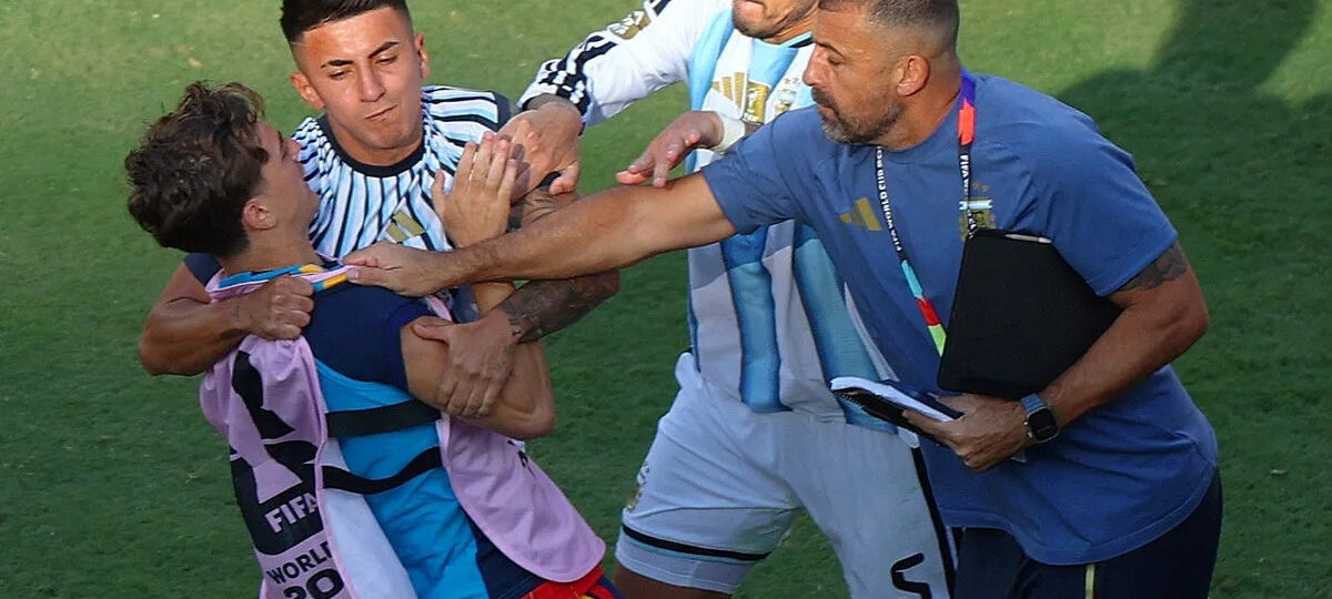Spain star involved in World Cup final brawl wants Leandro Paredes to escape ban