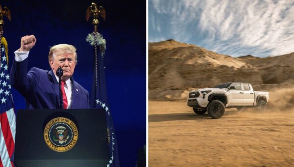 Trump takes credit for Toyota moving some truck production from Mexico to Texas: 'That's what tariffs do'