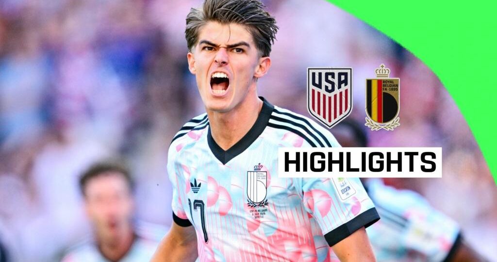 Belgium make light work of US to set up quarter-final tie with Spain