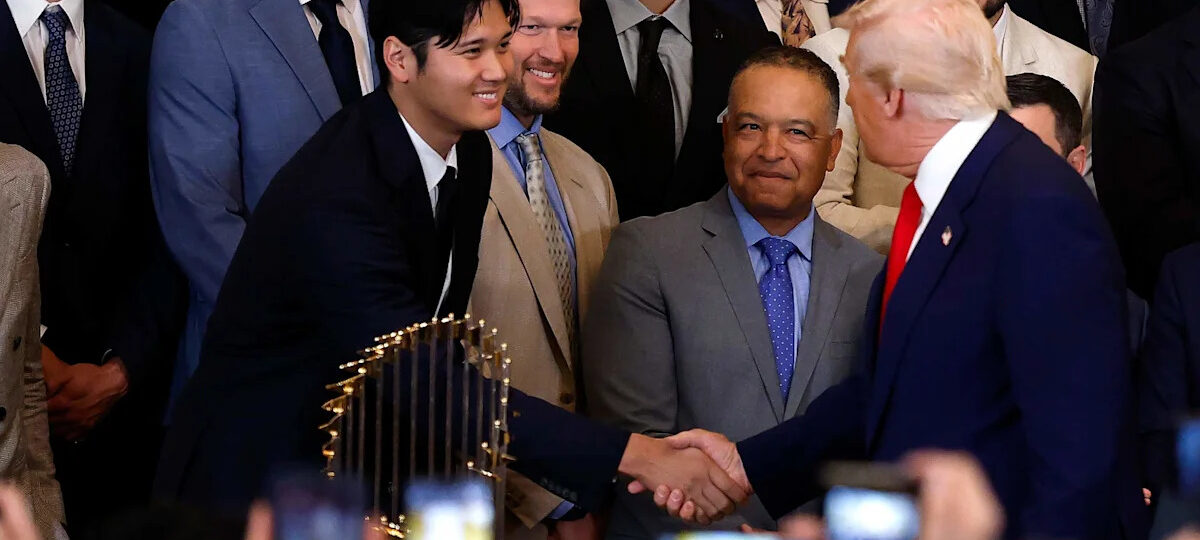 Shohei Ohtani Shares Viral Moment With Donald Trump at White House