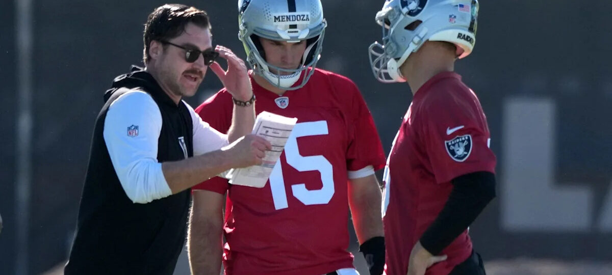 Will the Raiders stick to the Fernando Mendoza plan if they're losing?