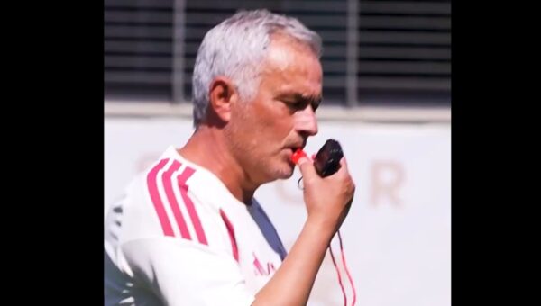 Jose Mourinho takes charge of Real Madrid pre-season training (Video)