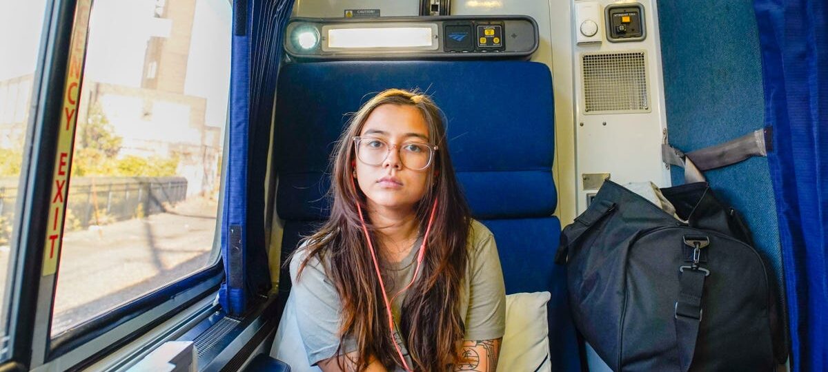 I spent 60 hours on Amtrak trains with a backpack and carry-on bag. I'm glad I packed 7 items, but I wish I'd had 7 more.