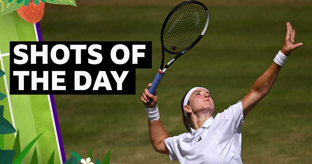 'That is out of this world' - best shots from day 11 at Wimbledon