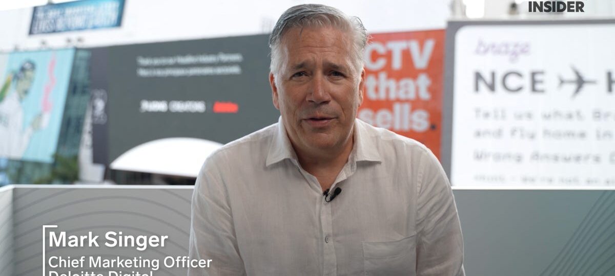 CMOs that embrace AI transformation are well positioned to be future CEOs, says Deloitte Digital's Mark Singer