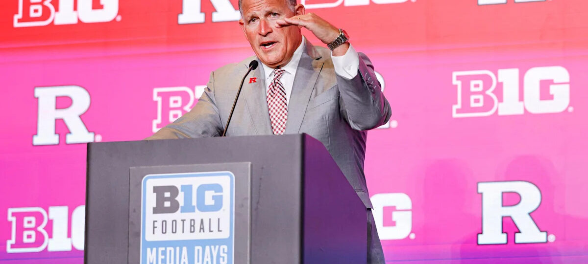 Everything Greg Schiano said during 2026 Big Ten Media Day