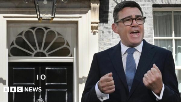 Burnham pledges to ‘bring back hope’ as he makes Healey chancellor