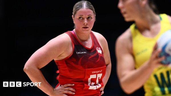 England suffer heavy netball defeat by Australia